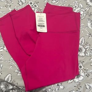 NWT fqbletics high waisted power hold 7/8 pink